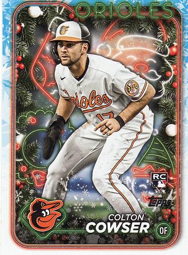 2024 Topps Holiday #170 - Colton Cowser - Orioles