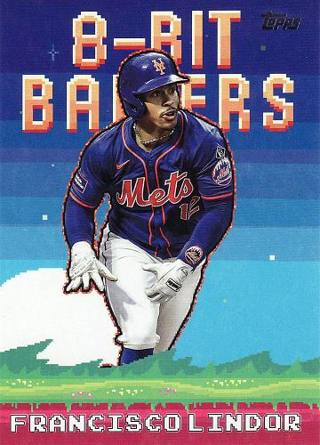 2025 Topps 8-Bit Ballers #20 - Francisco Lindor - Mets