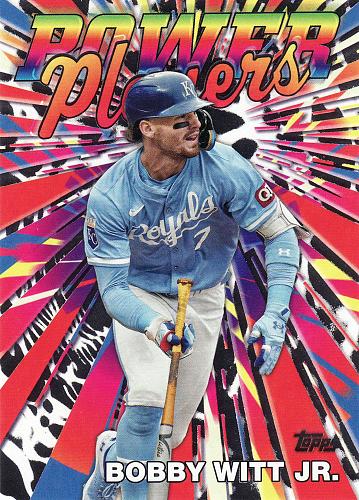 2025 Topps Celebration Power Players #17 - Bobby Witt Jr. - Royals