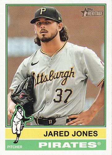 2025 Topps Heritage #149 - Jared Jones - Pirates