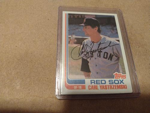 1982 Topps Carl Yastrzemski