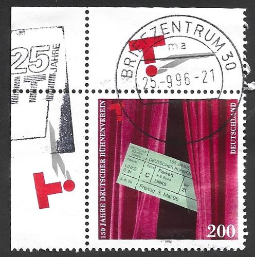 German Used Scott #1931 Catalog Value $1.10