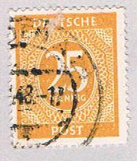 Germany 546 Used Numeral 25 1946 CV 1.20 (BP5396)