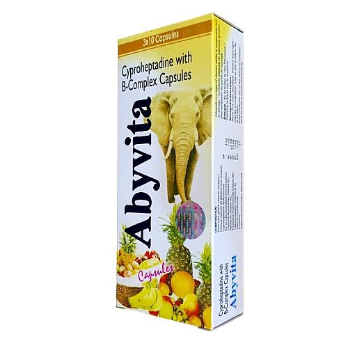 Abyvita - Cyproheptadine With B - Complex capsules