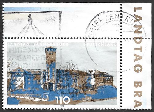 German Used Scott #1997 Catalog Value $.75