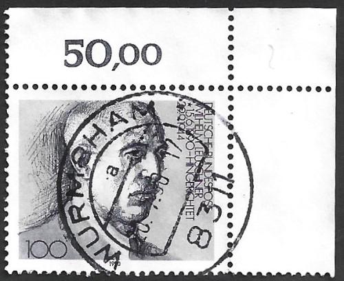 German Used Scott #1606 Catalog Value $.55