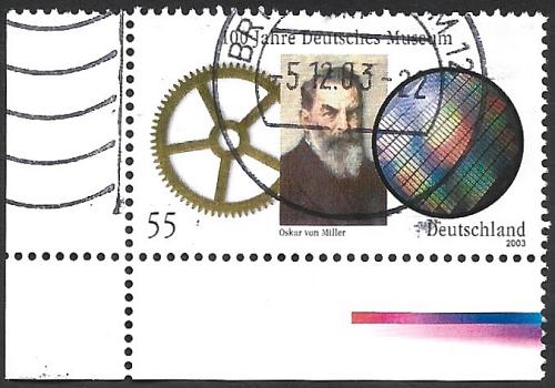 German Used Scott #2235 Catalog Value $.85