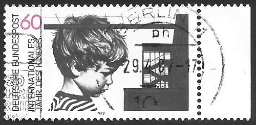 German Used Scott #1286 Catalog Value $.30