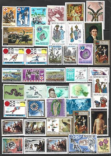 Rwanda Mixed Lot All Different