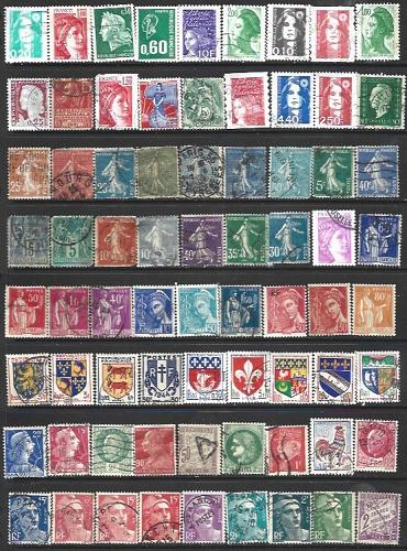 France Small Mixed Lot All different