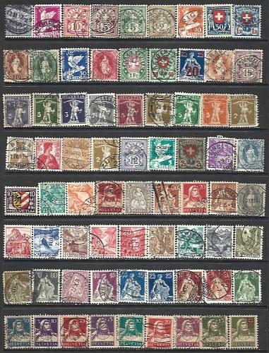 Switzerland Small Mixed Lot All Different 2