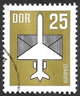 German DDR Used Scott #C11 Catalog Value $.30