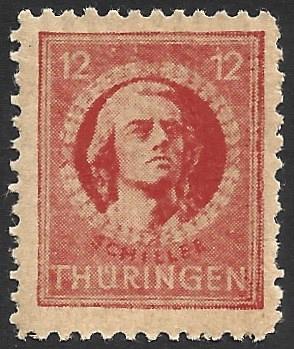 German MNH Scott #16N6 Catalog Value $.30
