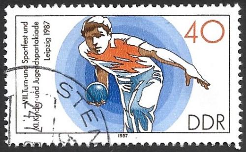 German DDR Used Scott #2626 Catalog Value $.35