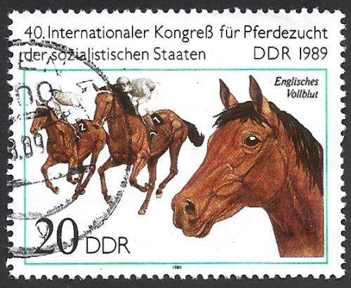 German DDR Used Scott #2761 Catalog Value $.25