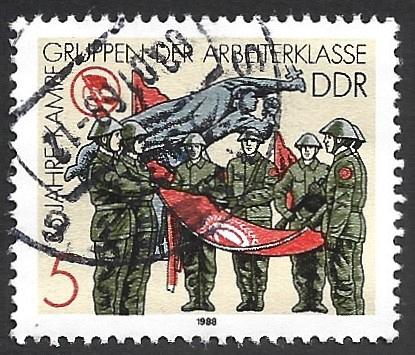 German DDR Used Scott #2684 Catalog Value $.25