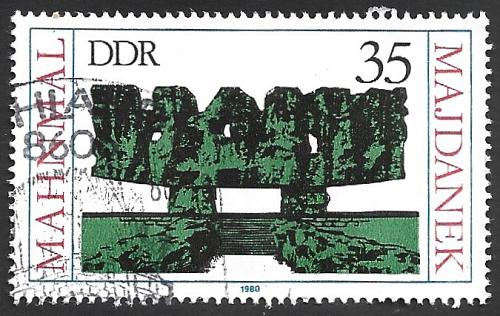 German DDR Used Scott #2128 Catalog Value $.30