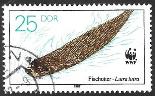 Germany DDR Used Scott #2619 Catalog Value $.25