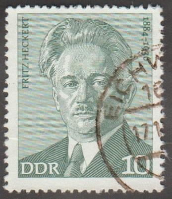 Germany DDR Used Scott #1514 Catalog Value $.25