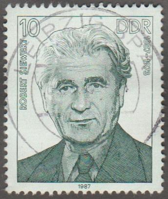 Germany DDR Used Scott #2595 Catalog Value $.25