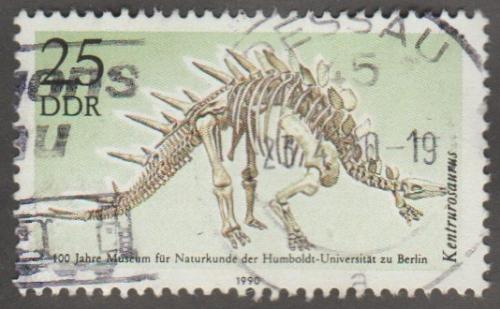 German DDR Used Scott #2813 Catalog Value $.25