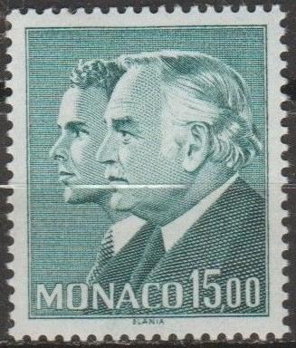[MN1514] Monaco: Princes Rainier III and Albert (1986) MNH