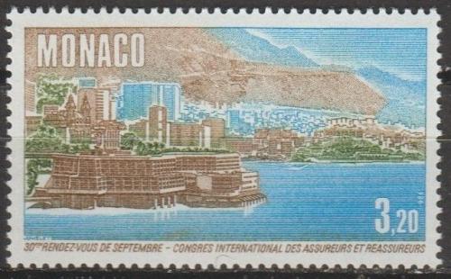[MN1551] Monaco: Int'l Insurance Congress, Monte Carlo (1986) MNH
