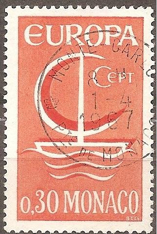 [MN0639] Monaco: Europa/CEPT (1966) Used