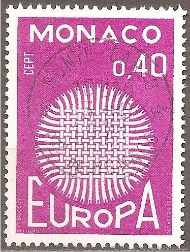 [MN0768] Monaco: Europa/CEPT (1970) Used
