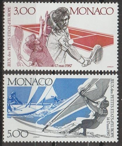 [MN1577] Monaco: Small European Countries Games (1987) MNH Complete Set