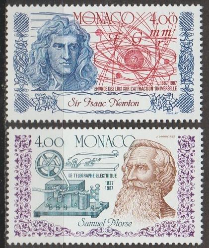 [MN1601] Monaco: Newton & Morse (1987) MNH Complete Set