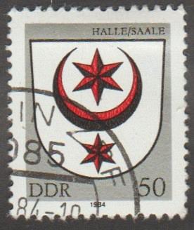 German DDR Used Scott #2399 Catalog Value $.35