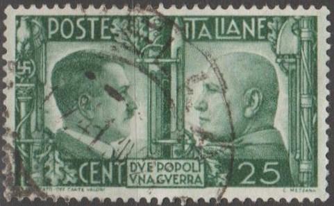 [IT0415] Italy: Rome-Berlin WWII Axis (1941) Used