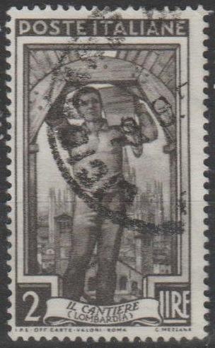 [IT0551] Italy: The trades: Mason (1950) Used