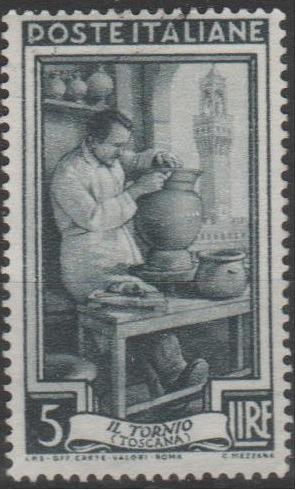 [IT0552] Italy: The trades: Potter (1950) Used