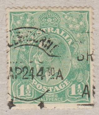 [AU0025] Australia: George V Definitive (1914-1924) Used