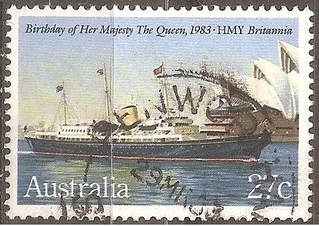 [AU0868] Australia: Royal Birthday (1983) Used Single