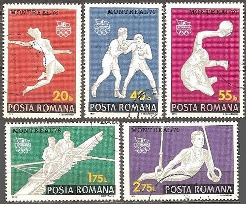 [RO2639] Romania: Olympic Games Montreal (1976) CTO