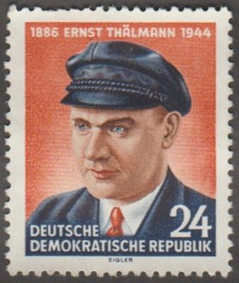 German DDR Hinged Scott #213 Catalog Value $.95