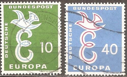 [GE0790] Germany: Europa/CEPT (1958) used full set