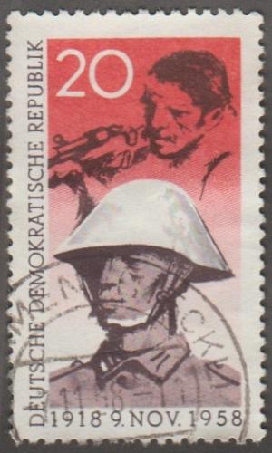 Germany DDR Used Scott #416 Catalog Value $12.50