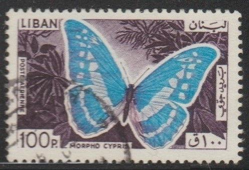 [LEC433] Lebanon: Butterflies (1965) Used