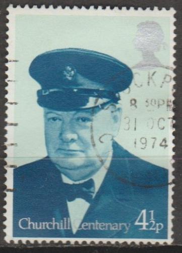 [GB0728] Great Britain: Winston Churchill (1974) Used