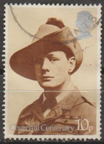 [GB0731] Great Britain: Winston Churchill (1974) Used