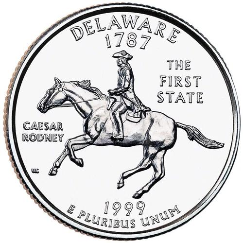 1999 P DELAWARE STATE QUARTER