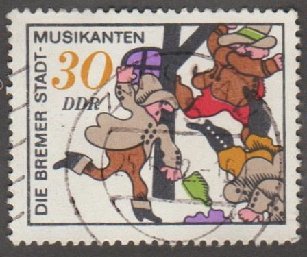Germany DDR Used Scott #1344 Catalog Value $.25