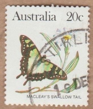 [AU0874] Australia: Butterflies (1983) Used