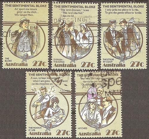 [AU0881] Australia: Folk Tales (1983) Used Complete Set