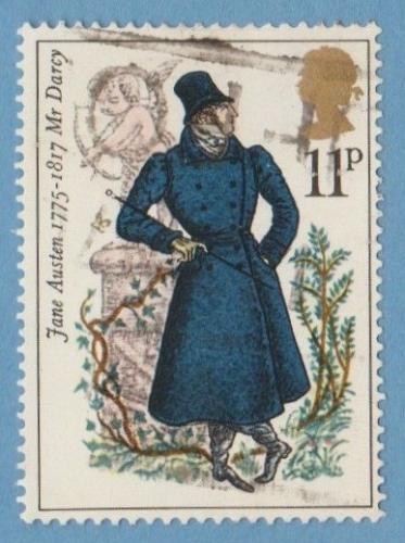 [GB0756] Great Britain: Honoring Jane Austin, British Novelist (1975) Used