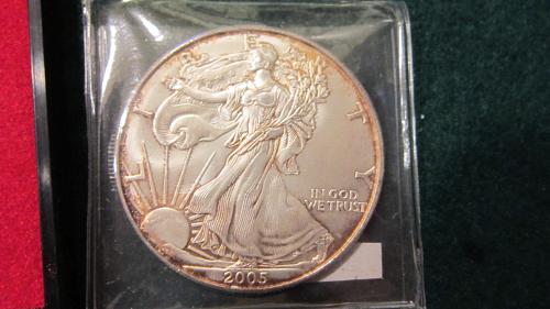 Silver coins plus 1 oz silver bar and silver eagle here it also America's First Medal